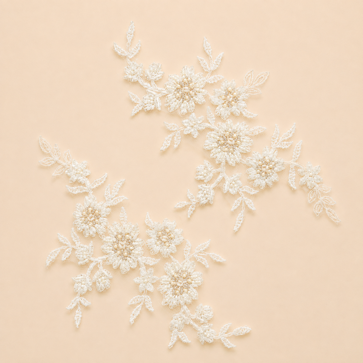 Lace Applique (Pair) - Finishing Touches™