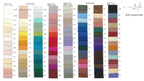 Example Fabric Pack - Silk Dupion Swatches - 40 Shades